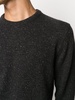 Black Silk-wool Blend Jumper