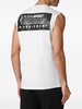 logo-print sleeveless T-shirt