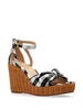 Tianna 75mm wedge sandals