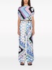 Vivara-print wide-leg trousers