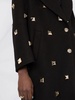 studded oversize coat