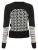 colour-block jumper