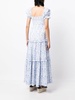 Zuri tiered maxi dress 