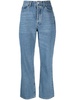 Milium mid-rise straight-leg jeans