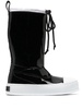 rubber-toecap platform boots