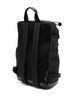 Black Logo-Applique Canvas Backpack