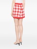 gingham knit Shorts