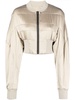 Girders cropped bomber jacket