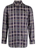 check-print long-sleeve shirt