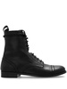 ankle leather boots