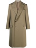 single-breasted wool coat