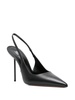 100mm Lidia slingback pumps