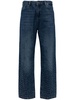 Sparkle straight-leg jeans