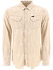 distressed cotton shirt