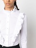 ruffled poplin shirt