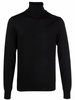 roll neck knitted jumper