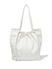 drawstring-top tote bag