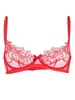 Lindie floral-embroidered underwire bra