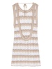 Bungalow Sienna crochet-knit dress