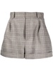 Kudebi plaid-check shorts