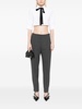 slim-fit trousers