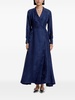 Winding Stream Party silk wrap dress