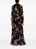 Cavendish voile maxi dress