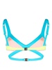 Multicoloured Mazzy Wrap Bikini Top