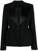 MAX MARA PIANOFORTE Elegant Black Peplum Blazer for Women - FW23 Collection