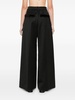 pleat-detail trousers