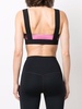 gradient-effect sports bra