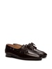 Plume leather loafers