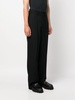 wide-leg wool trousers