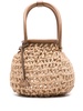 Enya interwoven tote bag