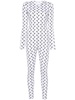 moon-print jersey catsuit