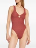 Celine seersucker swimsuit