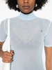 logo-appliqué mesh top