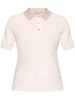 rhinestone-embelished polo shirt