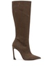 Nadja 100mm faux leather boots