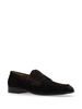 George penny-slot suede loafers