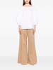 high-waist wide-leg trousers