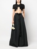 Nocepesca pleated maxi skirt