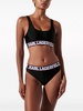 logo-waistband bikini bottoms