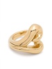 Amor heart-motif ring