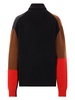 colour-block jumper