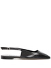 Aeyde Liya Nappa Leather Black Shoes