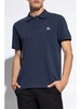 logo-appliqué polo shirt