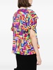 geometric-pattern T-shirt