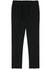 tapered-leg trousers