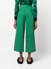 Drapey Suiting wide-leg tailored trousers